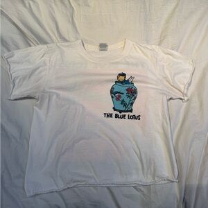 Tintin t shirt cropped